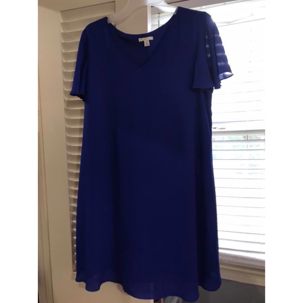 Navy blue dress